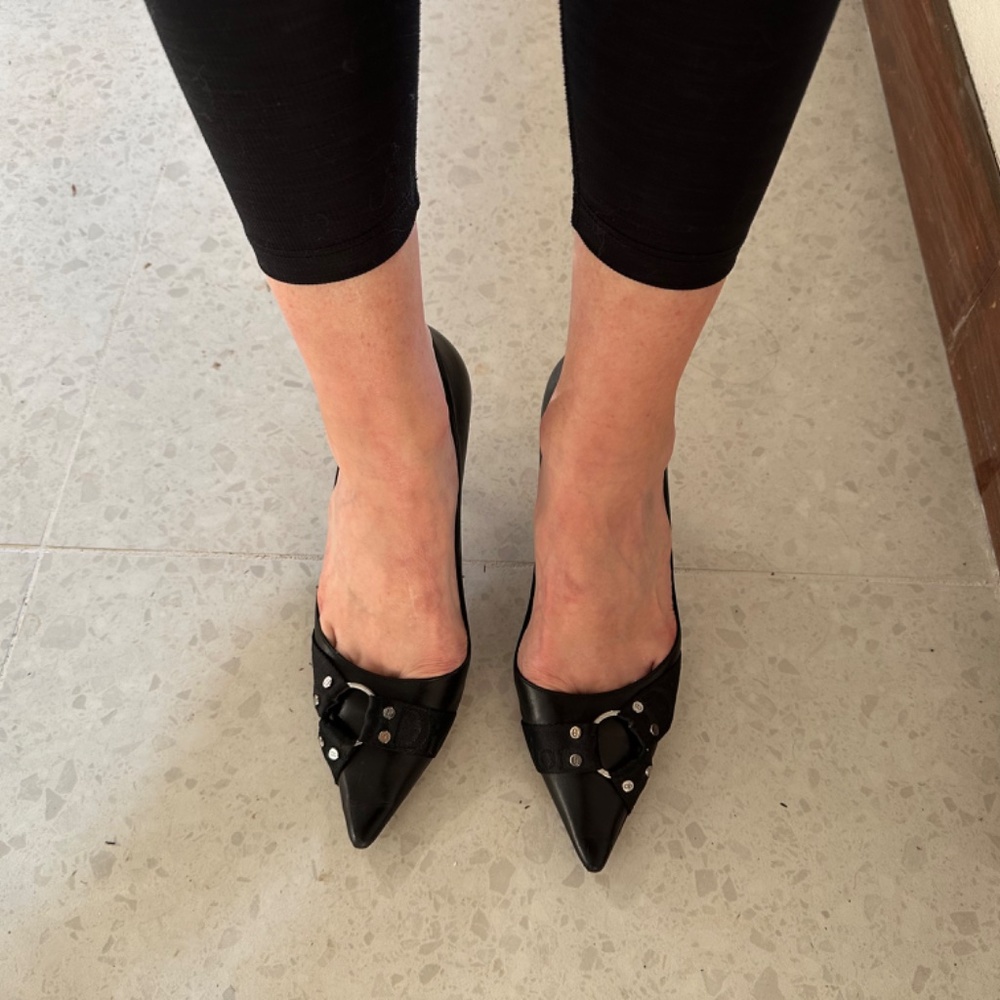 Dior pointed toe heels